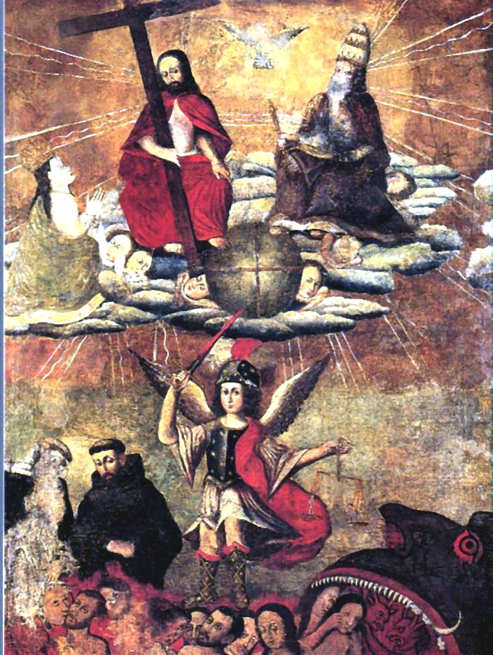 20345 anonimo benditas animas purgatorio xvii vn
