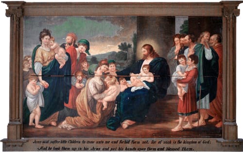 20499 thomas coram jesus said suffer little children 1805 eu