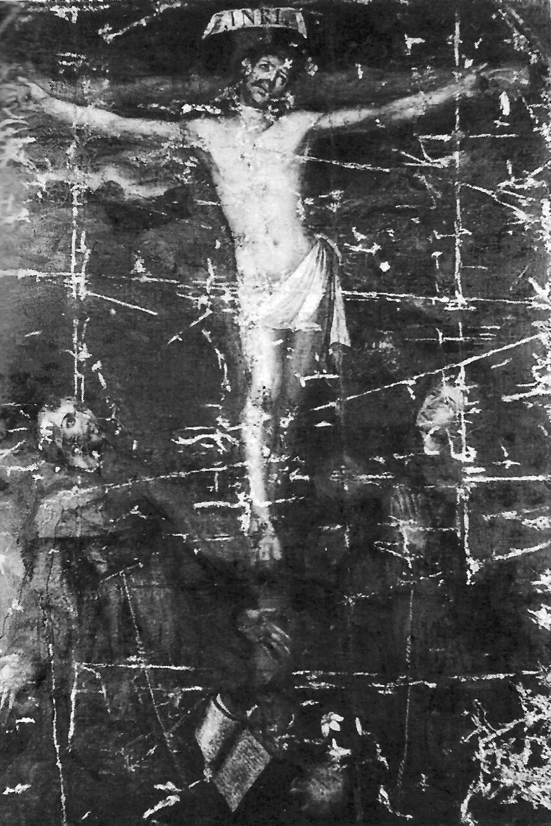 20733 angelino medoro crucifixion con san francisco 161521 pe