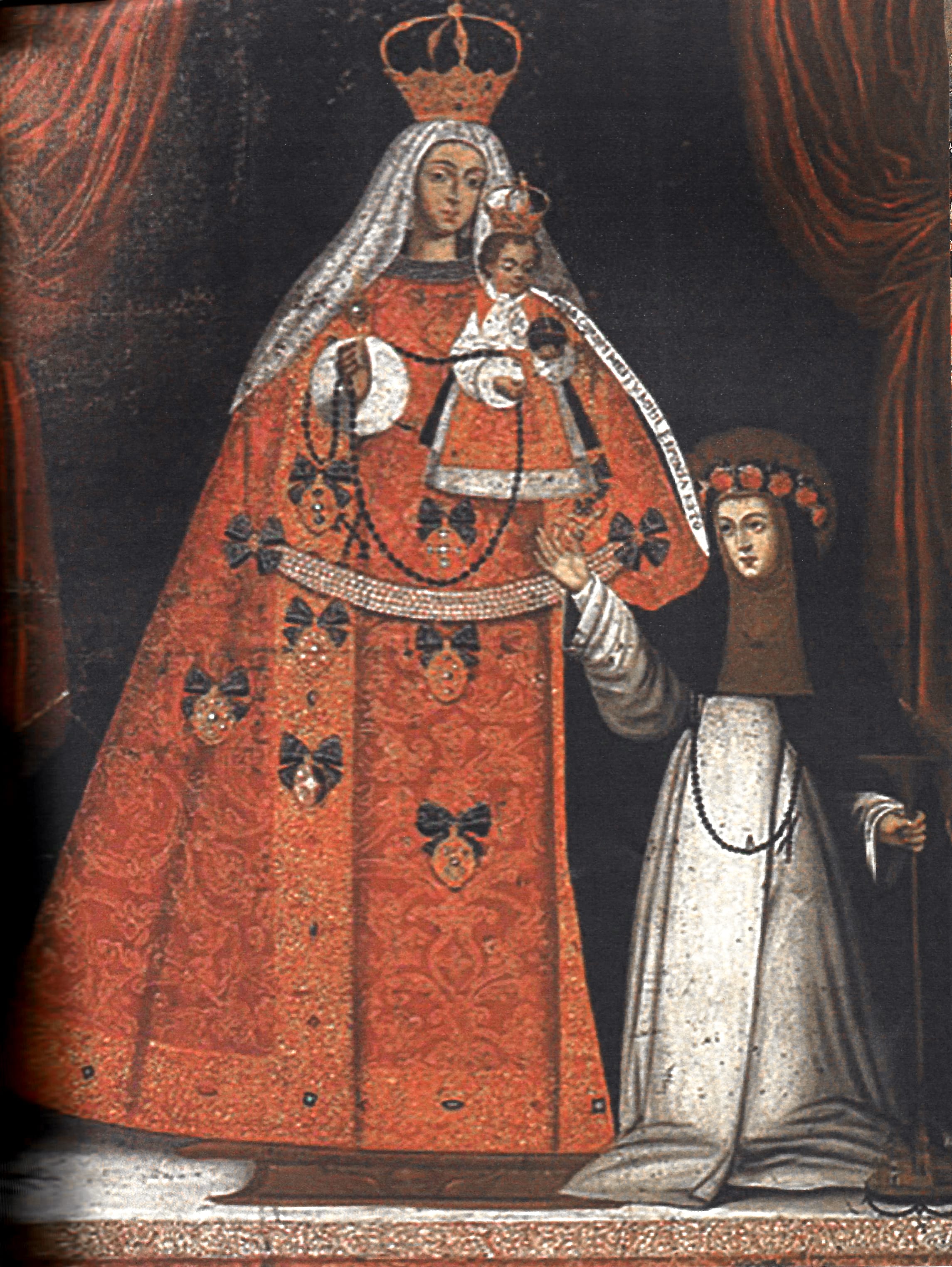 20810 an%c3%b3nimo iconofania virgen rosario xviii pe