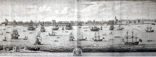 20892 bishop roberts william toms  vista de charles town virginia 1739 eu