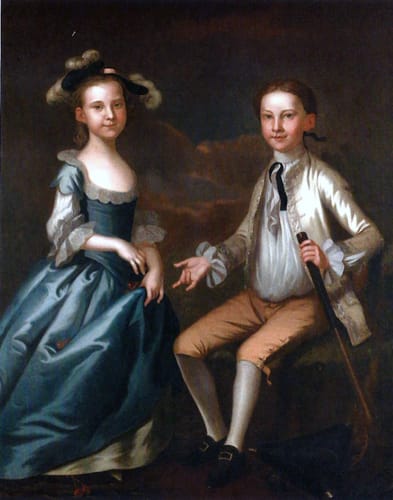 20939 john wollaston jr rebecca lewis y warner lewis ii 1752 53 eu